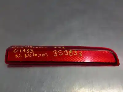 Second-hand car spare part left tailgate light for nissan note (e11e) visia oem iam references   n1.z1.11.1.a