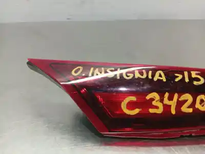 Second-hand car spare part interior left tailgate light for opel insignia berlina selective oem iam references 