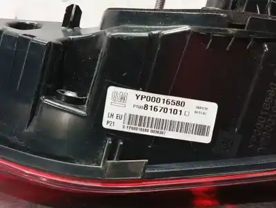 Автозапчастина б/у внутрішній лівий задній ліхар для opel grandland x excellence посилання на oem iam yp00016580 81670101  n1.z1.4.2.m