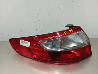 Second-hand car spare part left tailgate light for renault fluence expression oem iam references 265550016r  n1.z1.2.2.m