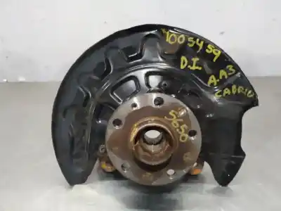 Peça sobressalente para automóvel em segunda mão manga de eixo dianteira esquerda por audi a3 cabrio (8ve) design edition 116 cv / 85 kw referências oem iam 