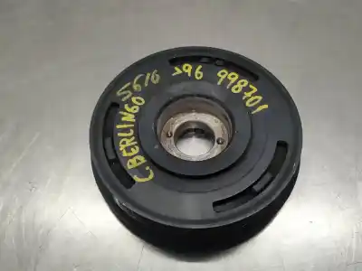 Peça sobressalente para automóvel em segunda mão polia do virabrequim por citroen berlingo 1.9 d multispace referências oem iam   n2.z1.41.28