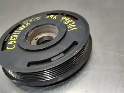 Peça sobressalente para automóvel em segunda mão polia do virabrequim por citroen berlingo 1.9 d multispace referências oem iam   n2.z1.41.28