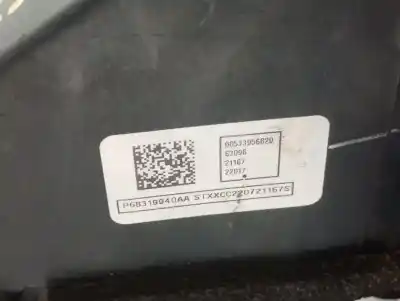 Peça sobressalente para automóvel em segunda mão conjunto completo de pedais por jeep compass ii limited 4x2 referências oem iam   n1.z2.3.10.3