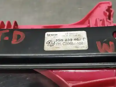 Pezzo di ricambio per auto di seconda mano alzacristalli posteriore destro per volkswagen passat b8 variant (3g5, cb5) 2.0 tdi riferimenti oem iam 3g9839461b