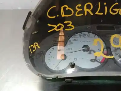 Pezzo di ricambio per auto di seconda mano pannello degli strumenti per citroen berlingo 1.9 d multispace riferimenti oem iam 9646434180  n1.z2.1.9.3