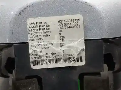 İkinci el araba yedek parçası enstrüman paneli için mini mini (r50, r53) one oem iam referansları 62116918725  n1.z2.1.16.4