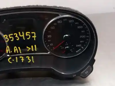 Second-hand car spare part dashboard for audi a1 (8x) attraction oem iam references 8x0920930d  n1.z2.1.4.5