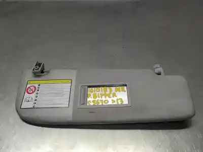 Peça sobressalente para automóvel em segunda mão para-sol direito por peugeot bipper tepee active referências oem iam   n1.z2.parasol.17