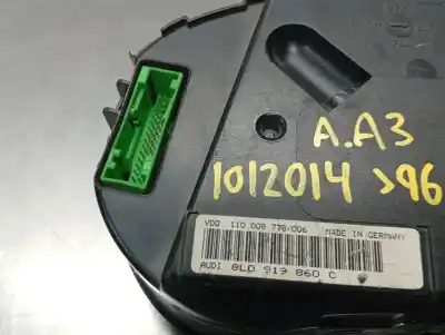 Peça sobressalente para automóvel em segunda mão quadrante por audi a3 (8l1) 1.8 t referências oem iam 8l0919860c  n1.z2.1.6.2