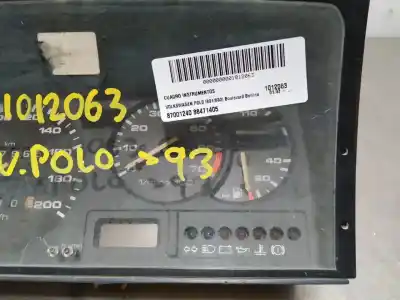 Автозапчасти б/у ПРИБОРНАЯ ДОСКА за VOLKSWAGEN POLO (801/803)  ссылки OEM IAM 87001240 88471405  N1.Z2.1.5.3