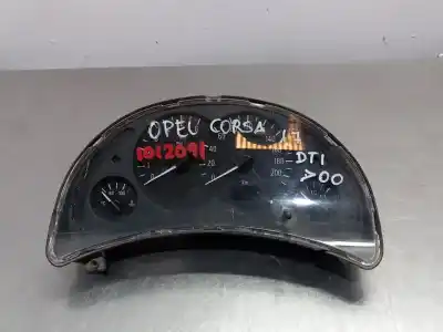 Pezzo di ricambio per auto di seconda mano pannello degli strumenti per opel corsa c club riferimenti oem iam 09166808fb  n1.z2.1.8.2
