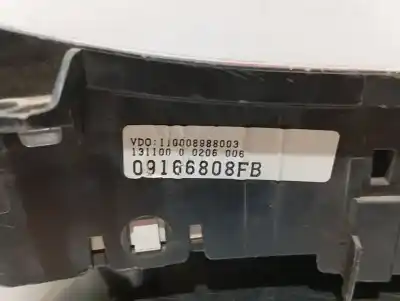 Pezzo di ricambio per auto di seconda mano pannello degli strumenti per opel corsa c club riferimenti oem iam 09166808fb  n1.z2.1.8.2