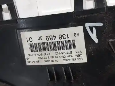 Peça sobressalente para automóvel em segunda mão quadrante por peugeot 208 active referências oem iam 9813848980  n1.z2.1.7.2