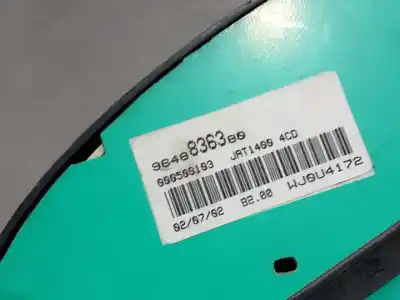 Автозапчастина б/у панель інструментів для citroen berlingo 1.9 d multispace посилання на oem iam 9648836380  n1.z2.1.7.1