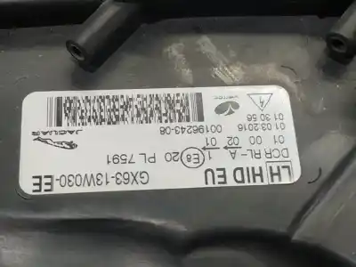 Second-hand car spare part left headlight for jaguar xf r-sport awd oem iam references gx6313w030ee  n1.z1.44.4.m