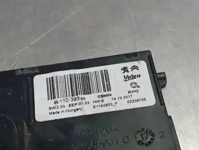 Peça sobressalente para automóvel em segunda mão módulo eletrônico por citroen c4 cactus cool&comfort referências oem iam 9811039380  n2.z1.41.39