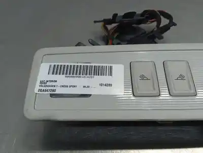 Автозапчасти б/у внутренний свет за volkswagen t-cross sport 110 cv / 81 kw ссылки oem iam 2ga947290