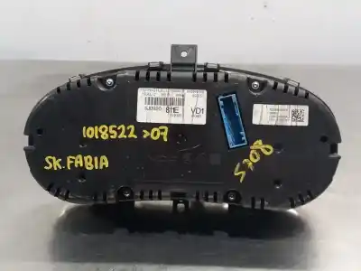 Peça sobressalente para automóvel em segunda mão quadrante por skoda fabia (5j2 ) ambition referências oem iam 5j0920811e  n1.z2.1.4.4