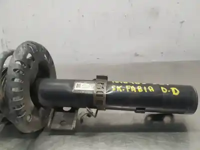 Peça sobressalente para automóvel em segunda mão Amortecedor Dianteiro Direito por SKODA FABIA (5J2 ) Ambition Referências OEM IAM 6Q0413031BJ  N6.Z1.PARLE.9