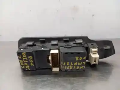 Peça sobressalente para automóvel em segunda mão BOTÃO / INTERRUPTOR ELEVADOR VIDRO DIANTEIRO ESQUERDO por CHEVROLET CAPTIVA  Referências OEM IAM 202005436  N1.Z1.16.12