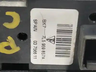 Автозапчасти б/у выключатель левого переднего окна за porsche cayenne (typ 9pa) 4.5 v8 turbo cat 450 cv / 331 kw ссылки oem iam   n1.z1.18.1