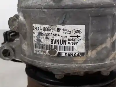 Second-hand car spare part air conditioning compressor for jaguar f-pace portfolio oem iam references cpla19d629bf  n1.z1.44.11.m
