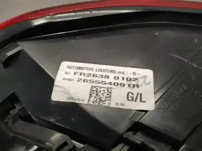 Автозапчасти б/у левый задний фонарь за renault clio iv (bh_) 1.2 16v ссылки oem iam 265554091r  n1.z1.2.2.a