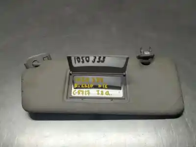 Peça sobressalente para automóvel em segunda mão pára-sol esquerdo por renault clio iv (bh_) 1.2 16v referências oem iam 