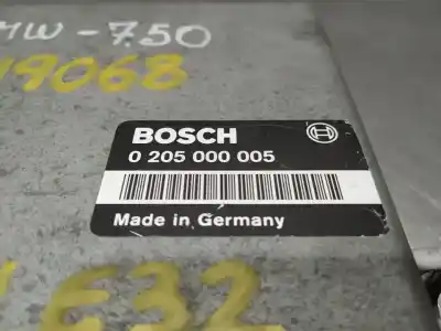 Piesă de schimb auto la mâna a doua Unitate De Control Motor Ecu pentru BMW SERIE 7 (E32) 750i Automático Referințe OEM IAM 0205000005 1725389  N1.Z2.4.4.3