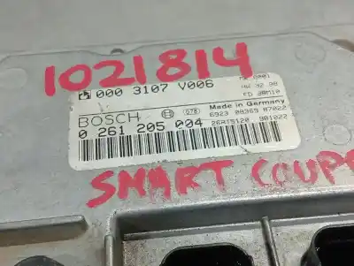 Pezzo di ricambio per auto di seconda mano centralina motore per smart city-coupe edition silverstyle 54 cv / 40 kw riferimenti oem iam 0261205004  n1.z2.4.7.4