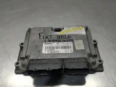 Second-hand car spare part ecu engine control for fiat stilo (192) 1.9 multijet 150 dynamic (04.2006) oem iam references 0281010337 55182953  n1.z2.4.9.3