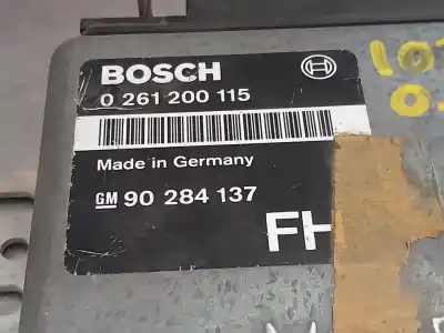 Second-hand car spare part Ecu Engine Control for OPEL KADETT E Champ.II / Leder Lim. 129 CV / 95 KW OEM IAM references 0261200115 90284137  N1.Z2.4.10.1