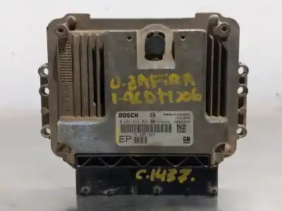 Peça sobressalente para automóvel em segunda mão centralina de motor uce por opel zafira b enjoy referências oem iam 0281014024 55205622