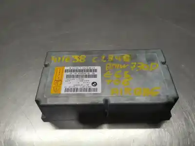 Second-hand car spare part airbag control unit for bmw serie 7 (e65/e66) 730ld 218 cv / 160 kw oem iam references 65779130203 9130203  n1.z2.4.3.3