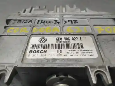 Tweedehands auto-onderdeel ECU MOTORCONTROLLER voor SEAT CORDOBA BERLINA (6K2)  OEM IAM-referenties 6K0906027E 0261204593  N1.Z2.4.4.2