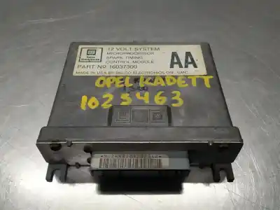 Second-hand car spare part ECU ENGINE CONTROL for OPEL KADETT E  OEM IAM references 16037300  N1.Z2.4.11.2