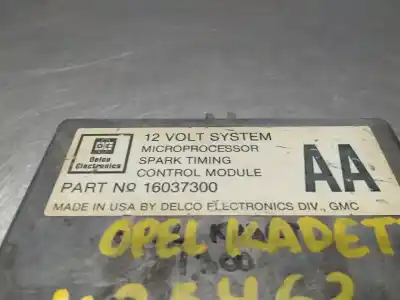 Peça sobressalente para automóvel em segunda mão centralina de motor uce por opel kadett e cs berlina referências oem iam 16037300  n1.z2.4.11.2