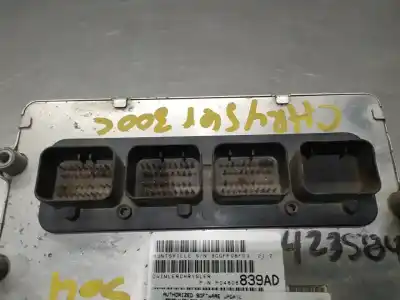 Peça sobressalente para automóvel em segunda mão centralina de motor uce por chrysler 300 c 5.7 v8 referências oem iam p04606839ad  n1.z2.4.8.1