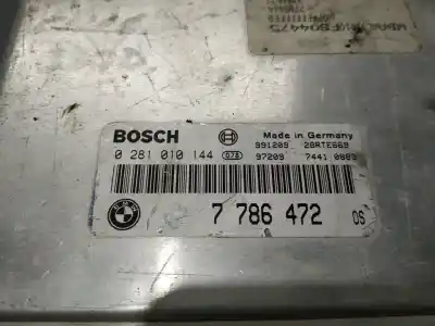 Piesă de schimb auto la mâna a doua UNITATE DE CONTROL MOTOR ECU pentru BMW SERIE 3 BERLINA (E46)  Referințe OEM IAM 7786472 0281010144 7785464 7786472  N1.Z2.4.1.4