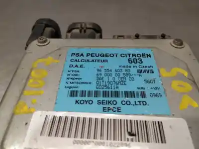 Pezzo di ricambio per auto di seconda mano Centralina Di Sterzo per PEUGEOT 1007 Sport 73 CV 54 KW Riferimenti OEM IAM 9655460380 Q1T19076MZE 6900000589  N1.Z2.4.7.2