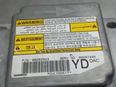 Pezzo di ricambio per auto di seconda mano centralina airbag per daewoo tacuma cdx-plus riferimenti oem iam 96282803 96287495  n1.z2.4.7.3