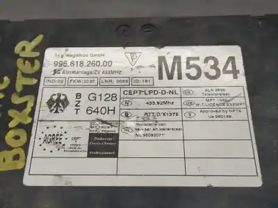 Tweedehands auto-onderdeel Schakelbord Sluiten voor PORSCHE BOXSTER (TYP 986) Sport OEM IAM-referenties 99661826000  N1.Z2 4.11.3