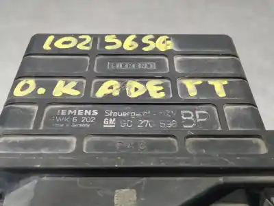 Second-hand car spare part ecu engine control for opel kadett e california berlina oem iam references 90270598  n1.z2.4.10.3