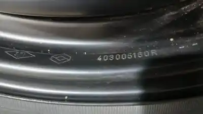 Peça sobressalente para automóvel em segunda mão estepe por renault captur adventure referências oem iam 403005160r  n3-z2-6-3-2