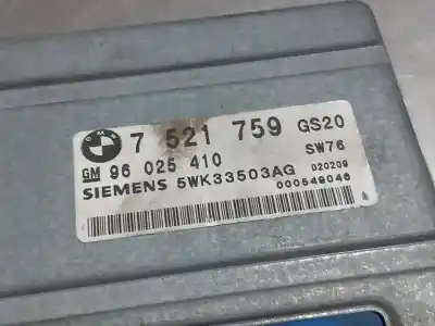 Pezzo di ricambio per auto di seconda mano MODULO ELETTRONICO per BMW SERIE 3 BERLINA (E46)  Riferimenti OEM IAM 7521759 96025410  N1.Z2.4.3.2