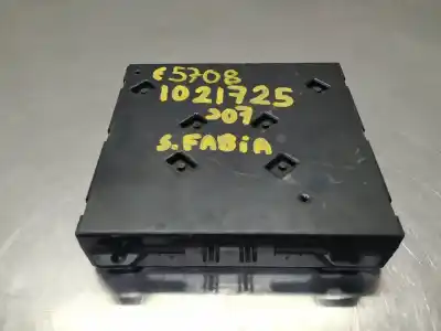 Peça sobressalente para automóvel em segunda mão módulo eletrônico por skoda fabia (5j2 ) ambition referências oem iam 6r7937086k 10090097