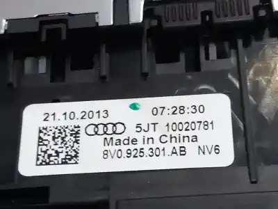 Second-hand car spare part multifunction switch for audi a3 (8vk) design edition oem iam references 8v0925301ab  n1.z2.8.8.3