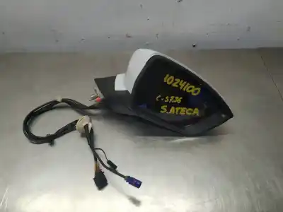 Peça sobressalente para automóvel em segunda mão espelho retrovisor direito por seat ateca (kh7) style referências oem iam 