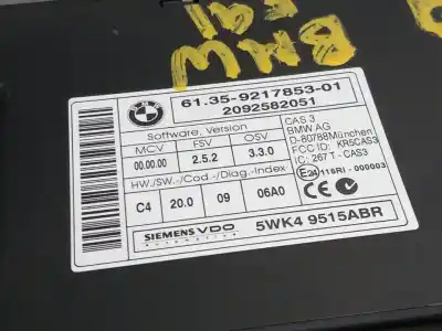 Second-hand car spare part electronic module for bmw serie 3 touring (e91) 318d oem iam references 6135921785301  n1.z2.4.6 5